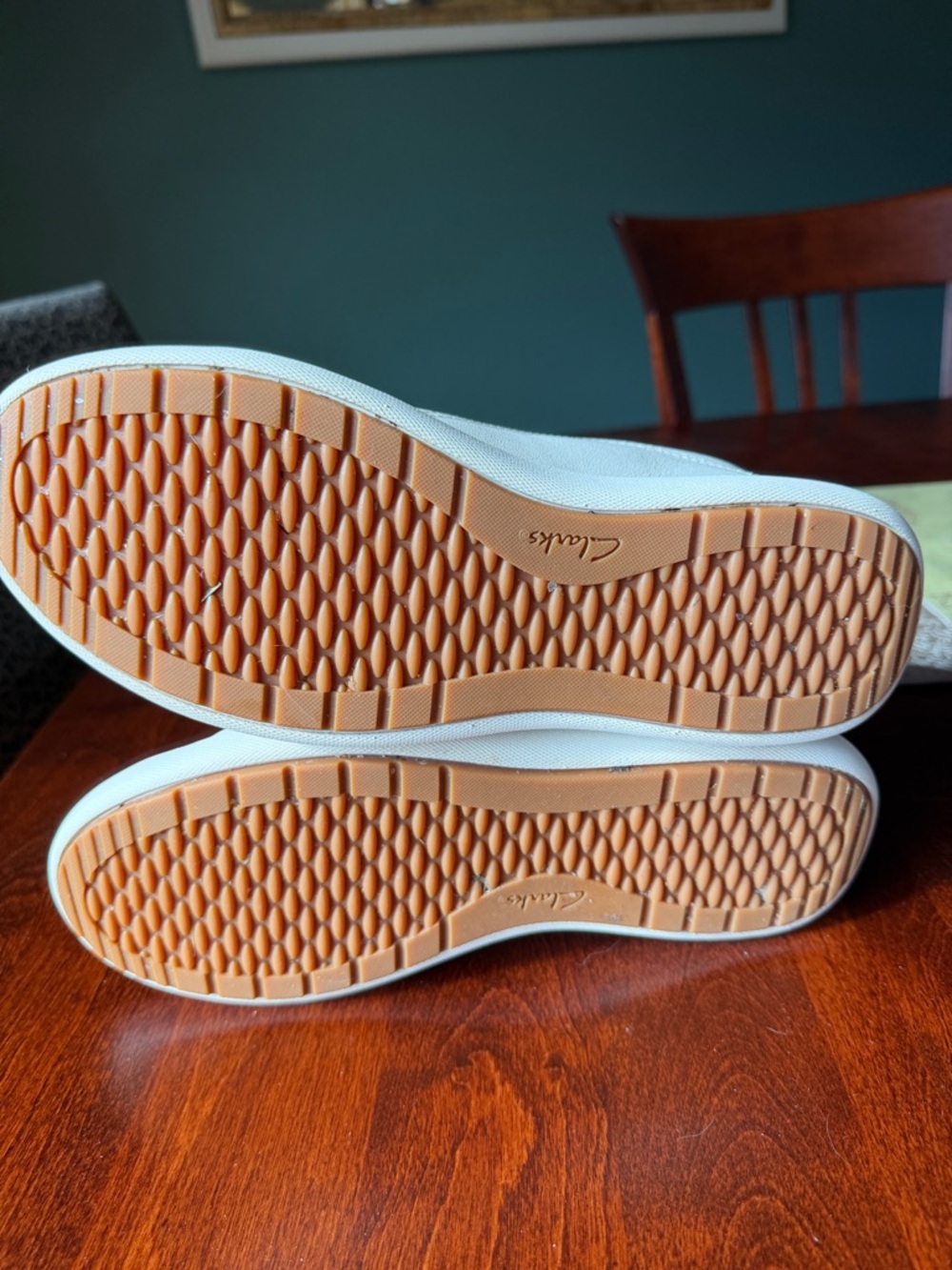 Women's Clarks, Nalle Lace Sneaker Size 9 - Picture 6 of 7